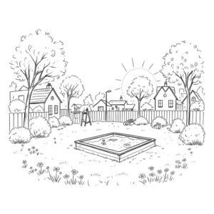 דף צביעה גור-סיפור: איור קלאסי שחור לבן מתוך ספרי ילדים בהתאמה אישית