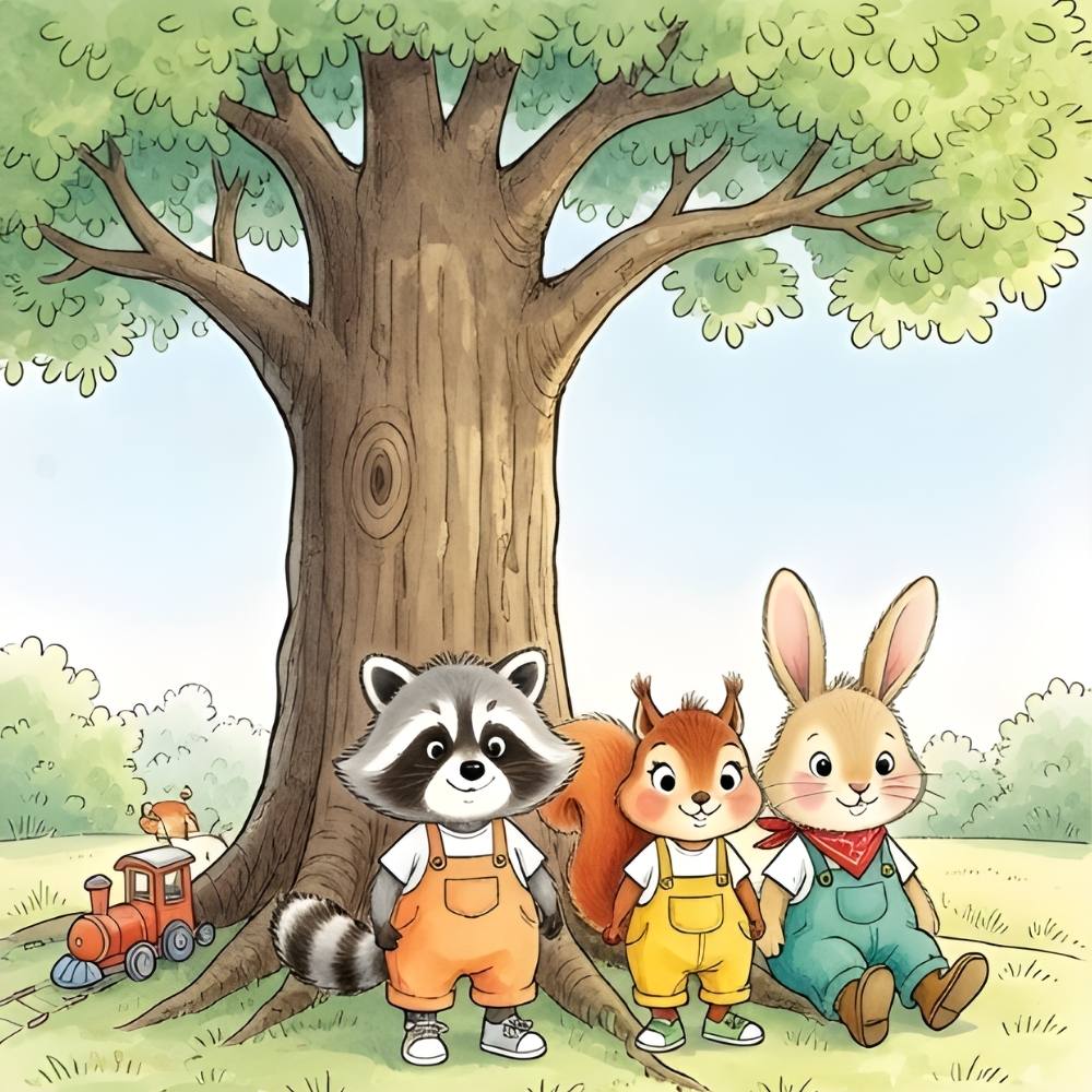 ספר ילדים עם שם הילד המסע ברכבת הקסומה - גור-סיפור